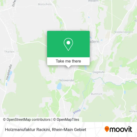Карта Holzmanufaktur Rackini