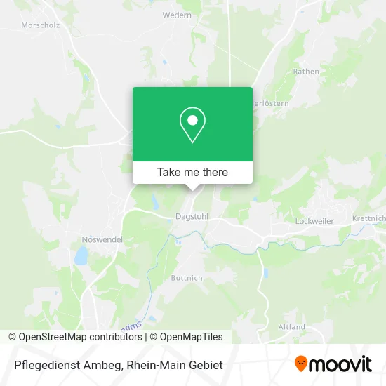Карта Pflegedienst Ambeg