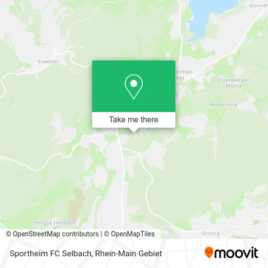 Карта Sportheim FC Selbach