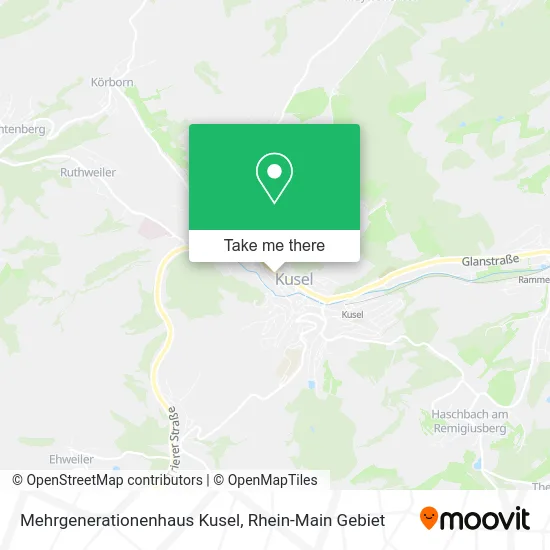 Карта Mehrgenerationenhaus Kusel