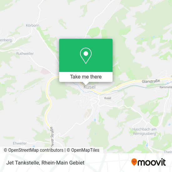 Карта Jet Tankstelle