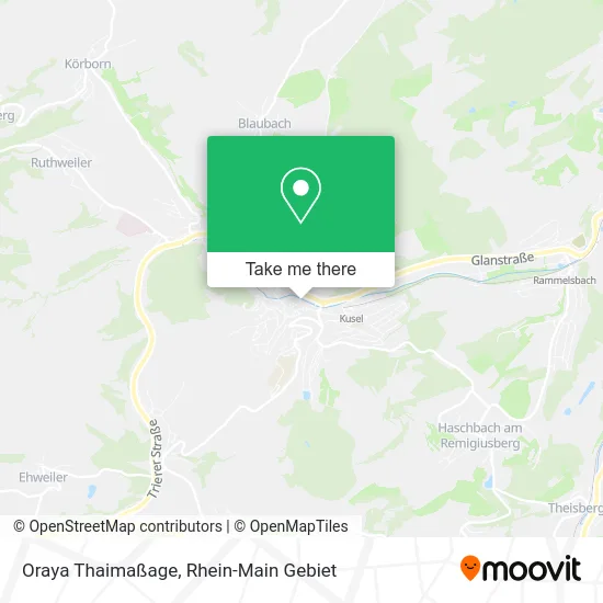 Oraya Thaimaßage map