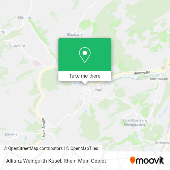 Карта Allianz Weingarth Kusel
