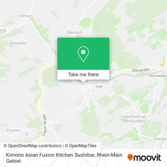 Карта Kimono Asian Fusion Kitchen Sushibar