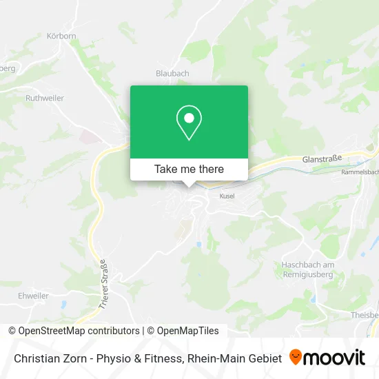 Карта Christian Zorn - Physio & Fitness