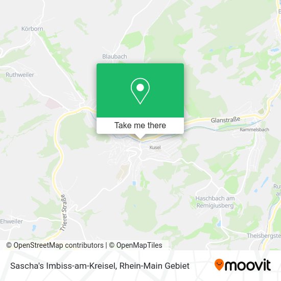Карта Sascha's Imbiss-am-Kreisel