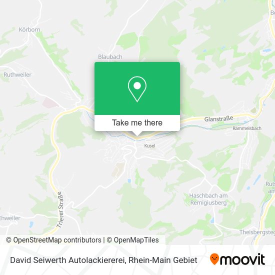 Карта David Seiwerth Autolackiererei