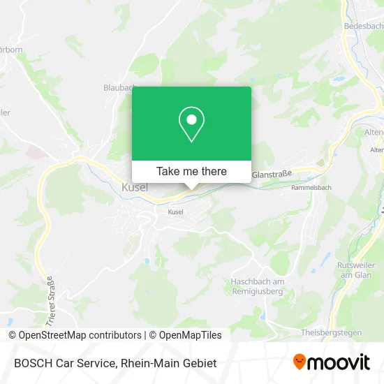 Карта BOSCH Car Service