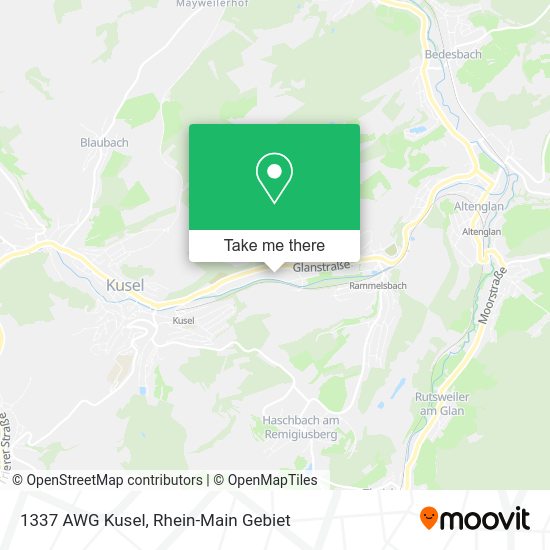 Карта 1337 AWG Kusel