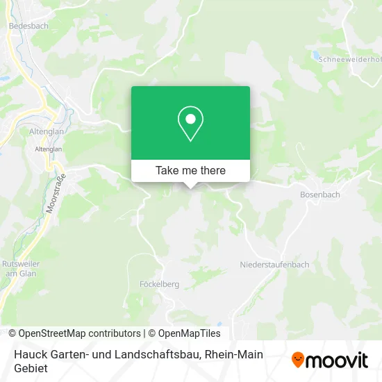 Карта Hauck Garten- und Landschaftsbau
