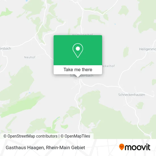 Карта Gasthaus Haagen