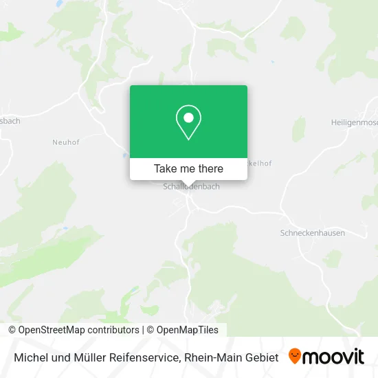 Карта Michel und Müller Reifenservice