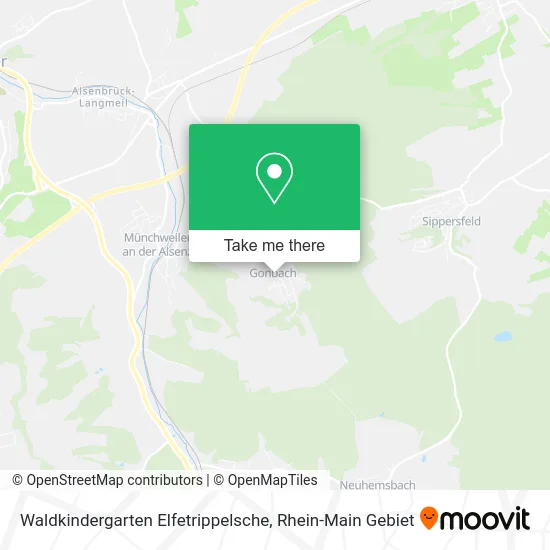 Карта Waldkindergarten Elfetrippelsche