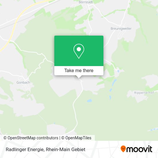 Карта Radlinger Energie