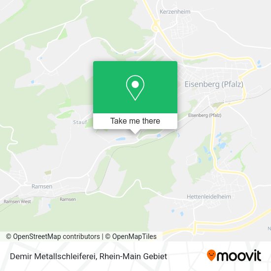 Карта Demir Metallschleiferei