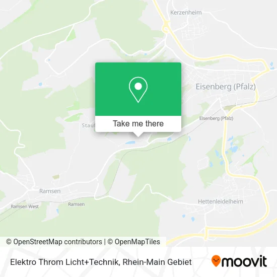 Карта Elektro Throm Licht+Technik