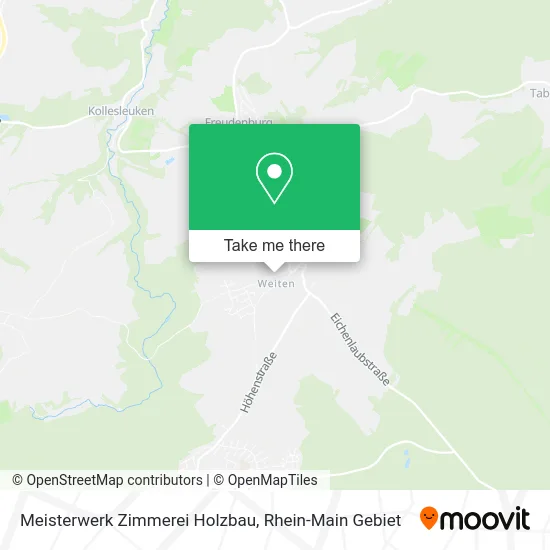 Карта Meisterwerk Zimmerei Holzbau