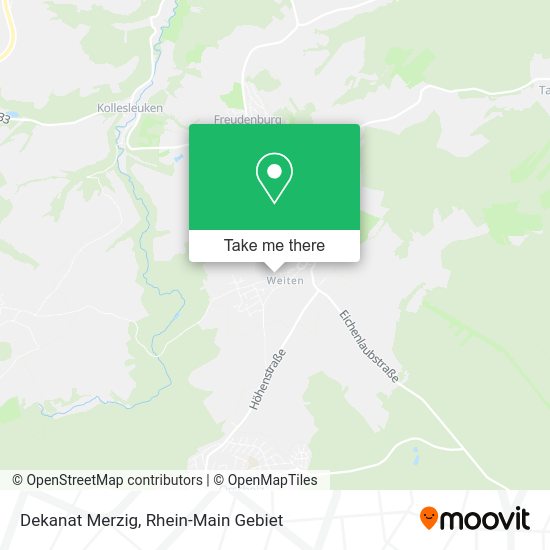 Карта Dekanat Merzig