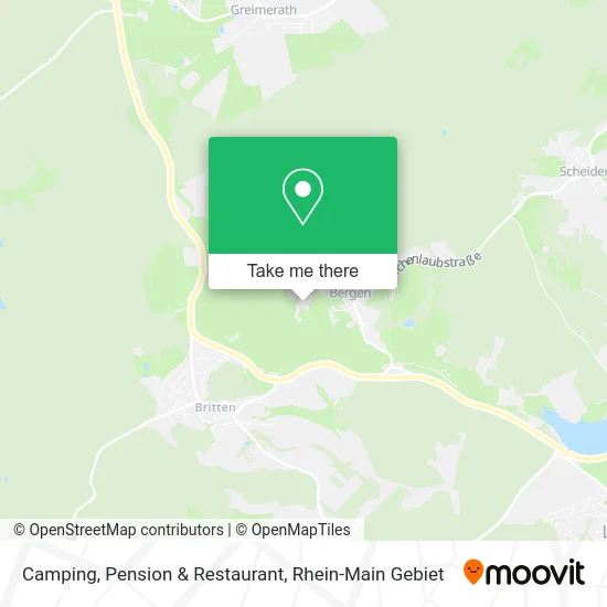 Карта Camping, Pension & Restaurant