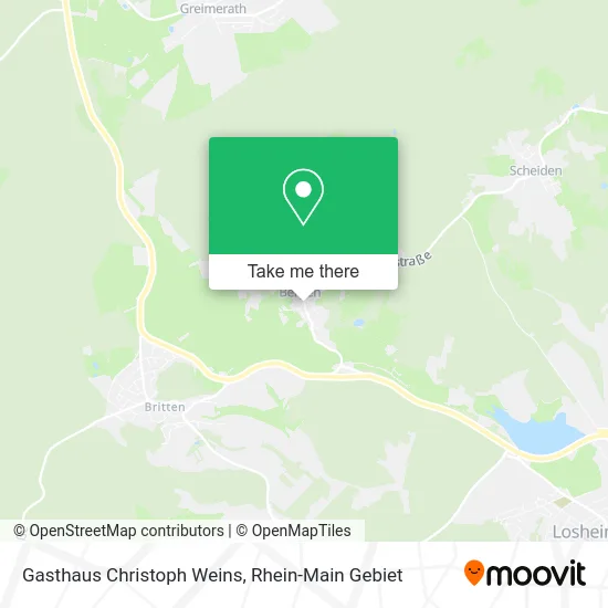 Карта Gasthaus Christoph Weins