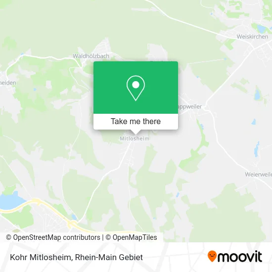 Карта Kohr Mitlosheim