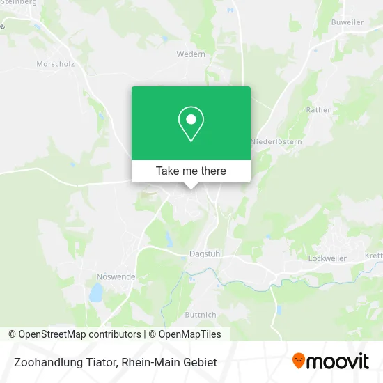 Карта Zoohandlung Tiator