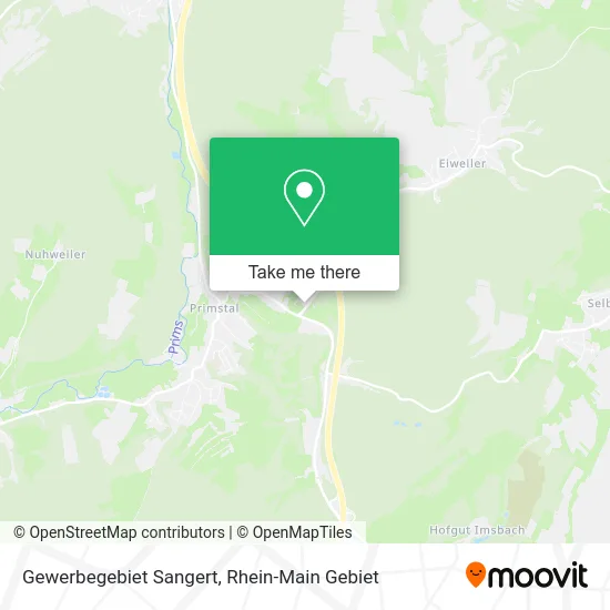 Карта Gewerbegebiet Sangert