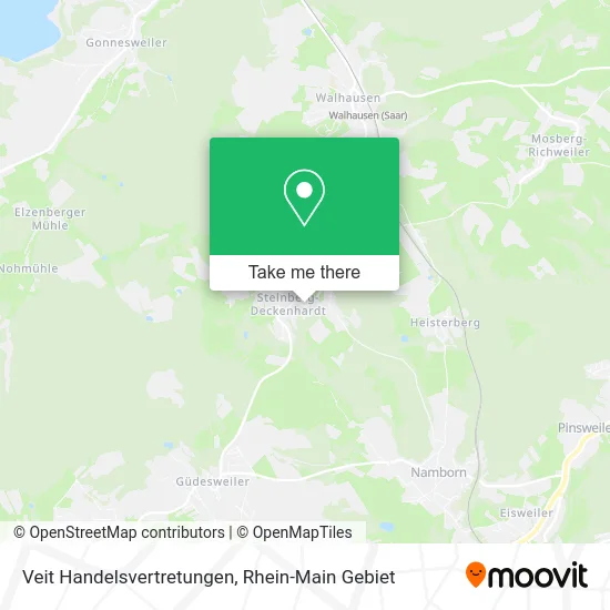 Карта Veit Handelsvertretungen