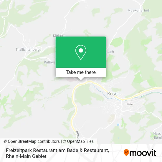 Карта Freizeitpark Restaurant am Bade & Restaurant