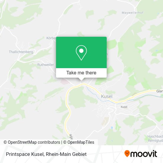 Карта Printspace Kusel