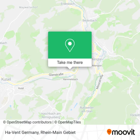 Карта Ha-Vent Germany