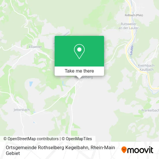 Карта Ortsgemeinde Rothselberg Kegelbahn