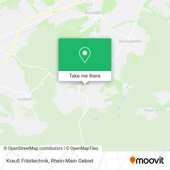 Карта Krauß Frästechnik