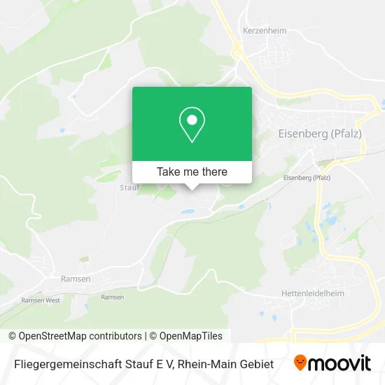 Карта Fliegergemeinschaft Stauf E V