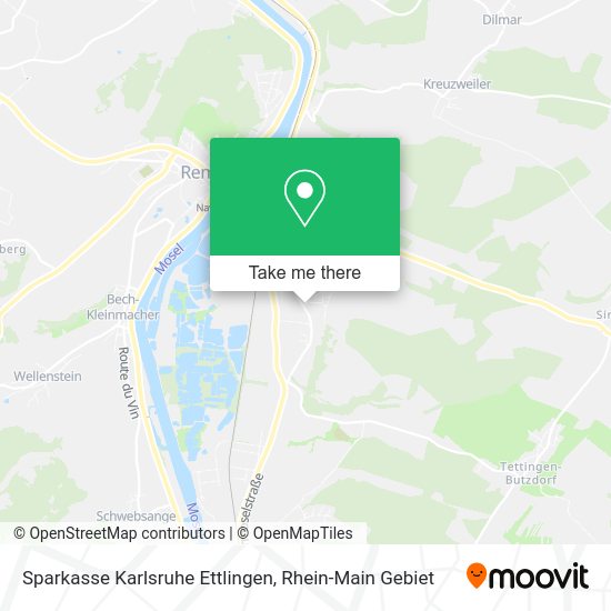Карта Sparkasse Karlsruhe Ettlingen