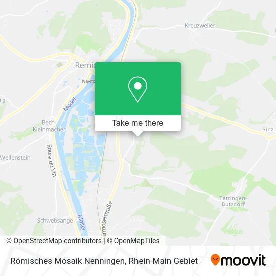 Карта Römisches Mosaik Nenningen