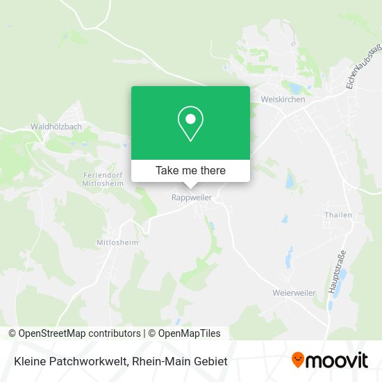 Карта Kleine Patchworkwelt