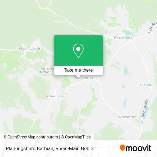 Карта Planungsbüro Barbian