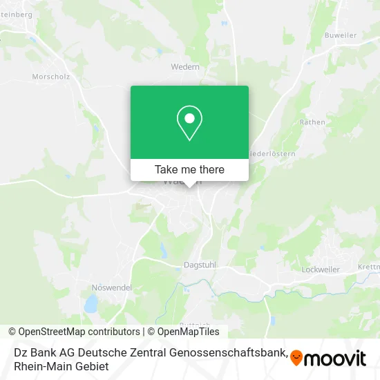 Карта Dz Bank AG Deutsche Zentral Genossenschaftsbank