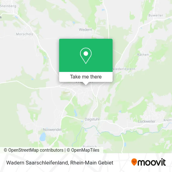 Карта Wadern Saarschleifenland