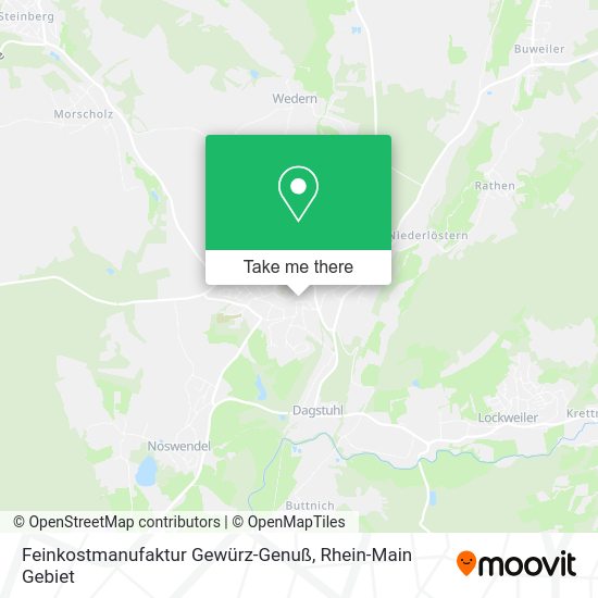 Карта Feinkostmanufaktur Gewürz-Genuß