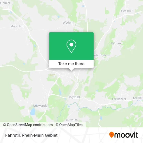 Fahrstil map