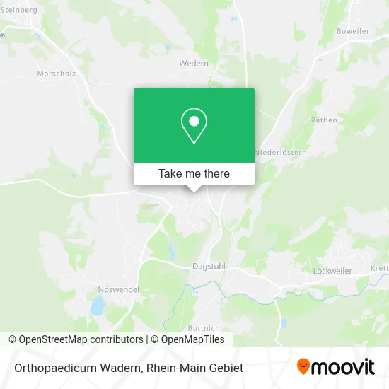 Карта Orthopaedicum Wadern