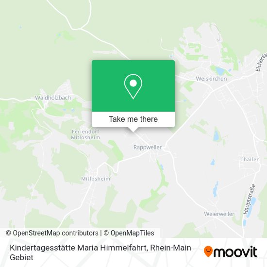 Карта Kindertagesstätte Maria Himmelfahrt