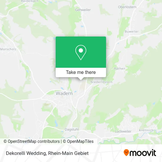 Карта Dekorelli Wedding