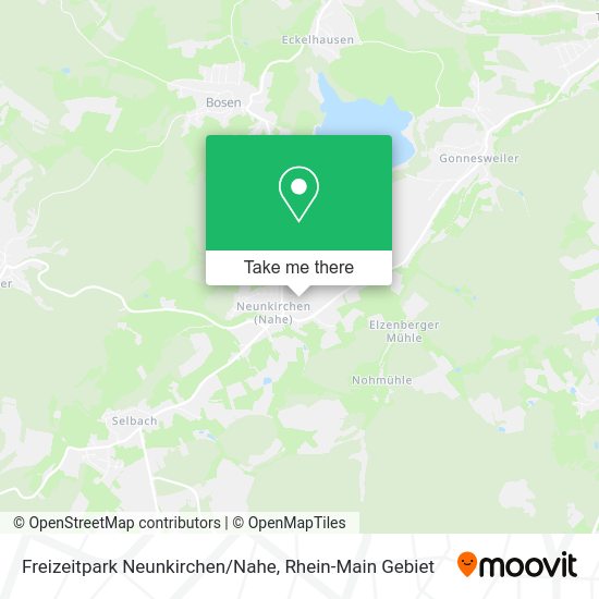 Карта Freizeitpark Neunkirchen/Nahe