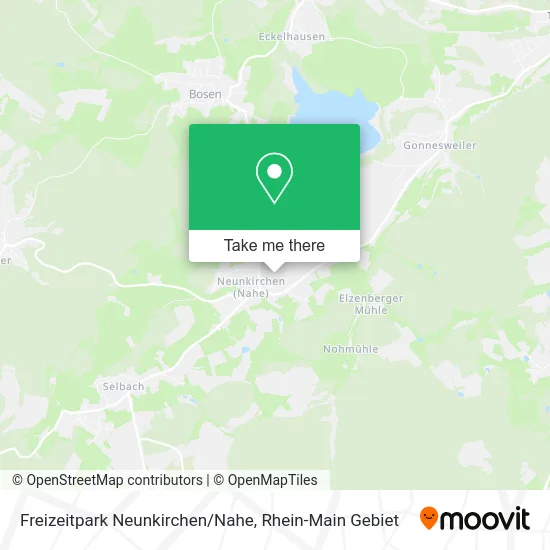Карта Freizeitpark Neunkirchen/Nahe