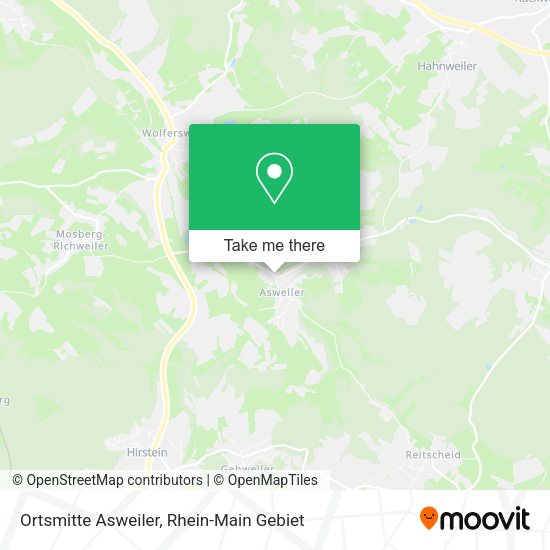 Карта Ortsmitte Asweiler