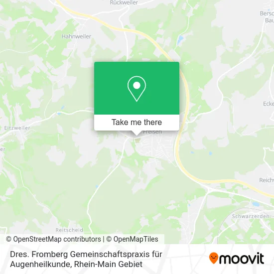 Карта Dres. Fromberg Gemeinschaftspraxis für Augenheilkunde