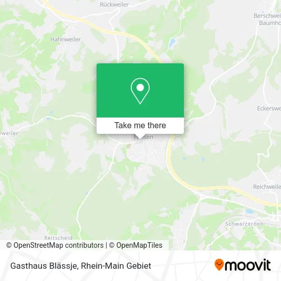 Карта Gasthaus Blässje